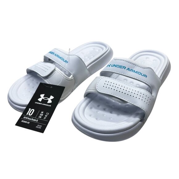 Under Armour Slide Sandals Ansa Womens Size 10 - Picture 4 of 10